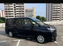 Black Toyota MPV ready for handover